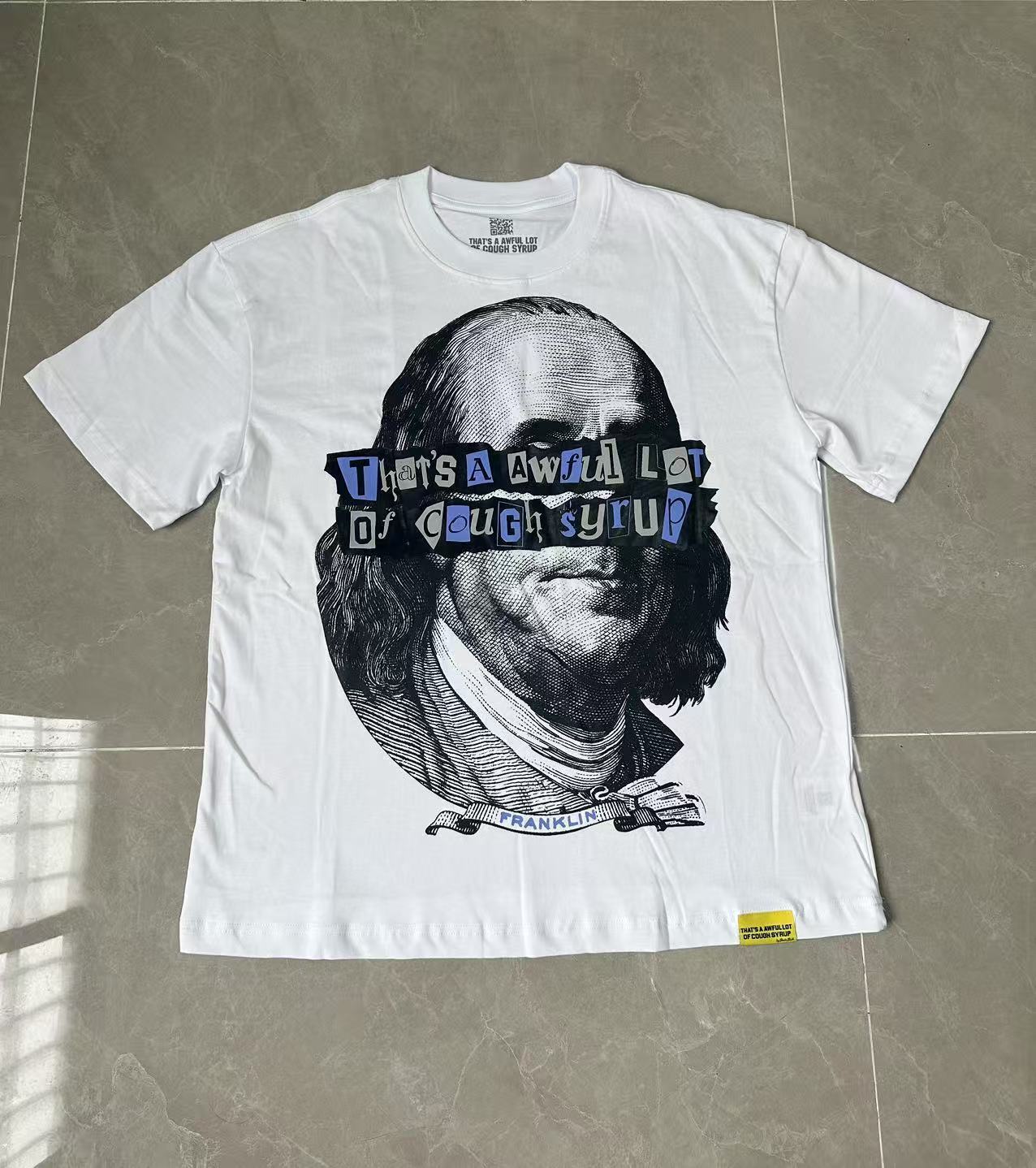 THAT'S A AWFUL LOT OF COUGH SYRUP pure cotton T-shirt