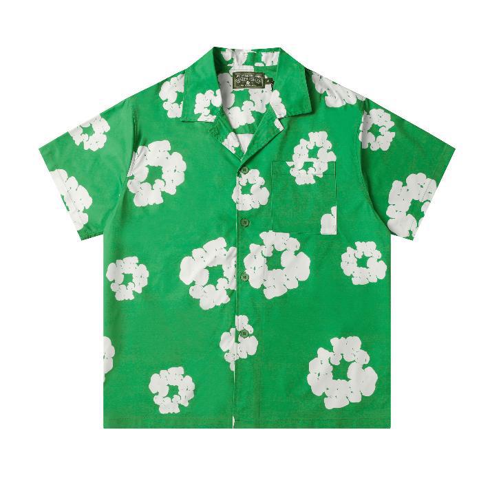 380gsm Denim tears Puff Print Sweatshirt and Sweatpants Casual Hoodie Men's and Women's Sports Suit