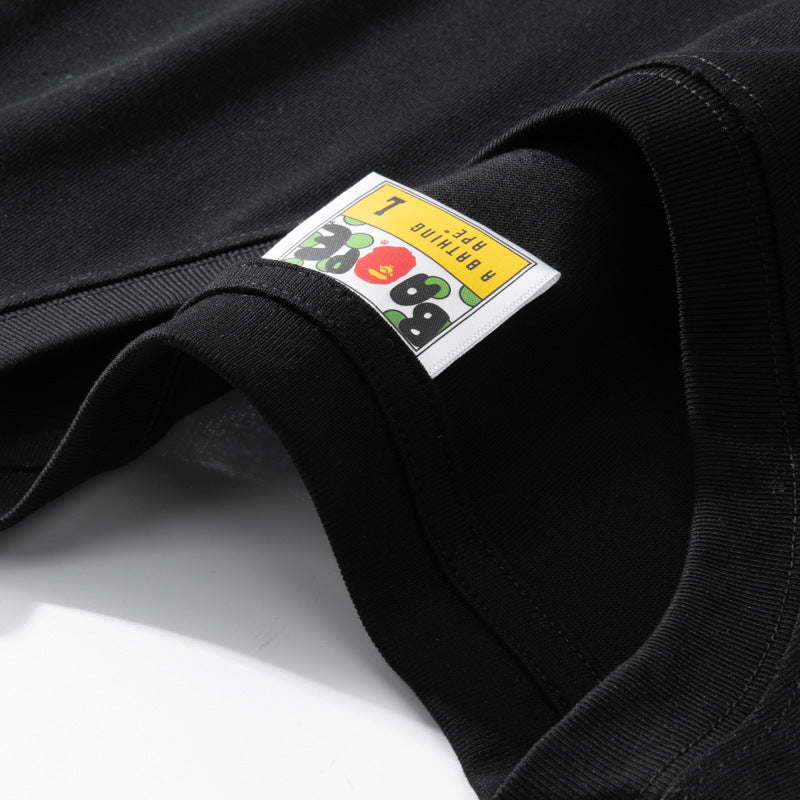 Bape tee shirts 100% cotton hello men tee shirts