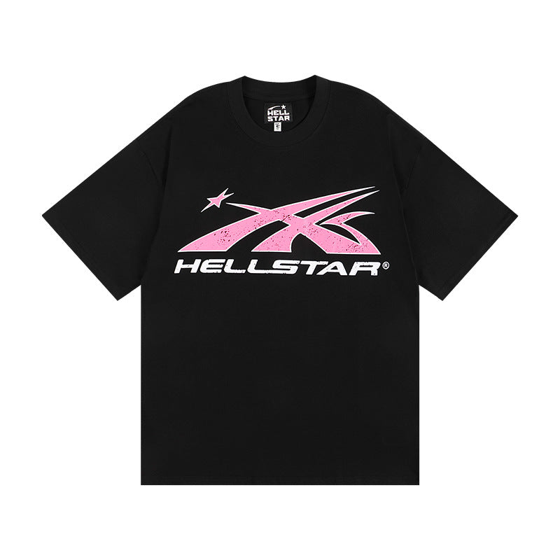 HS6001-1 Hellstar 100% cotton NFC short T shirt  for men