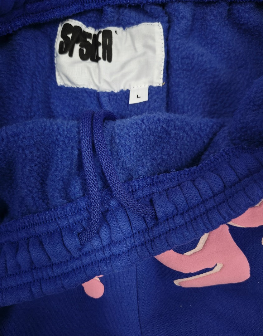 Sp5der55555 Bubble Loose Heavy Hoodie Sweater Sweatpants