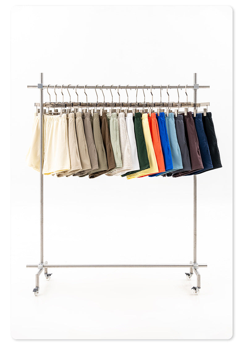 Be Men's 2024 Heavy Fog Teen Fashion Brand Men's Loose Cropped Pants Men's Sports Casual Shorts Summer