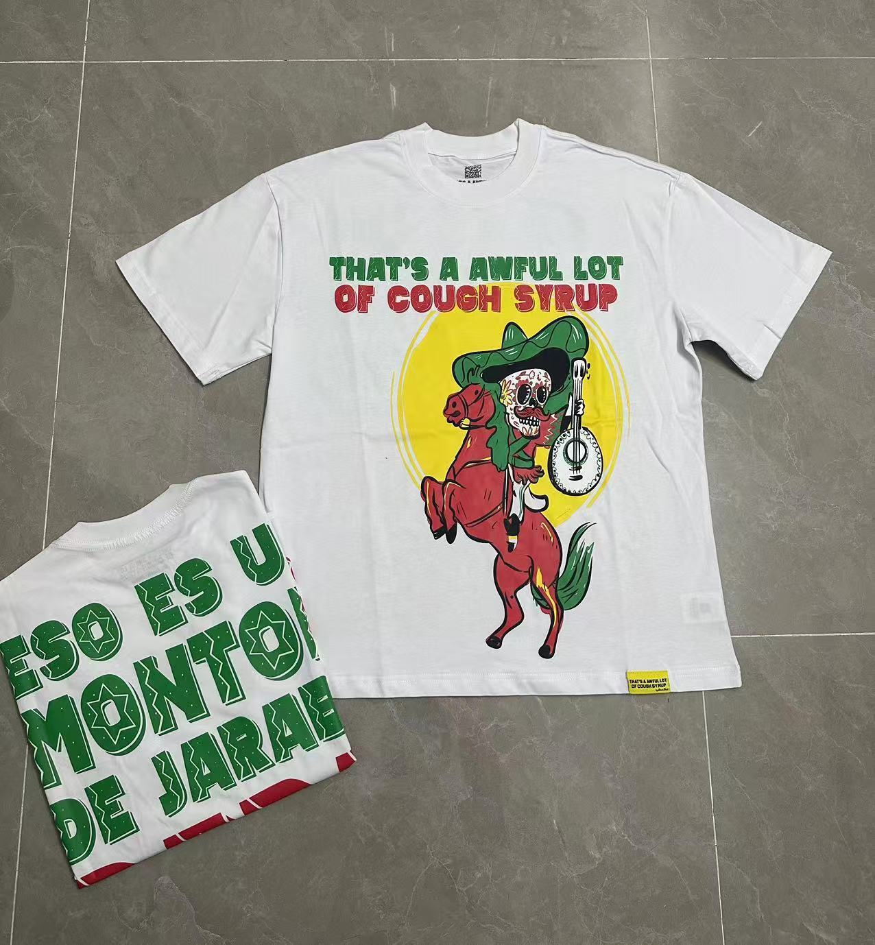 THAT'S A AWFUL LOT OF COUGH SYRUP pure cotton T-shirt