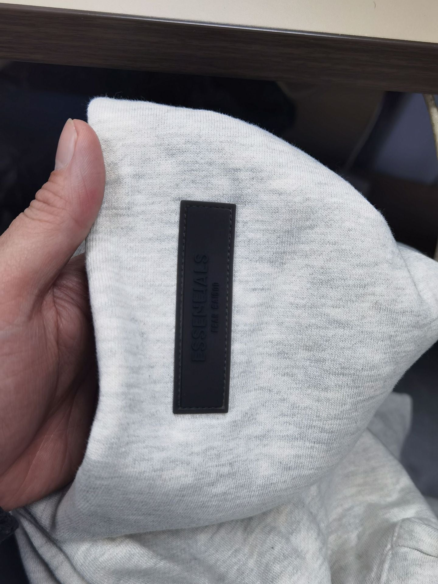 Top 1:1 Stock X Essentials Fog Fleece Thermal Hoodie Hoodie