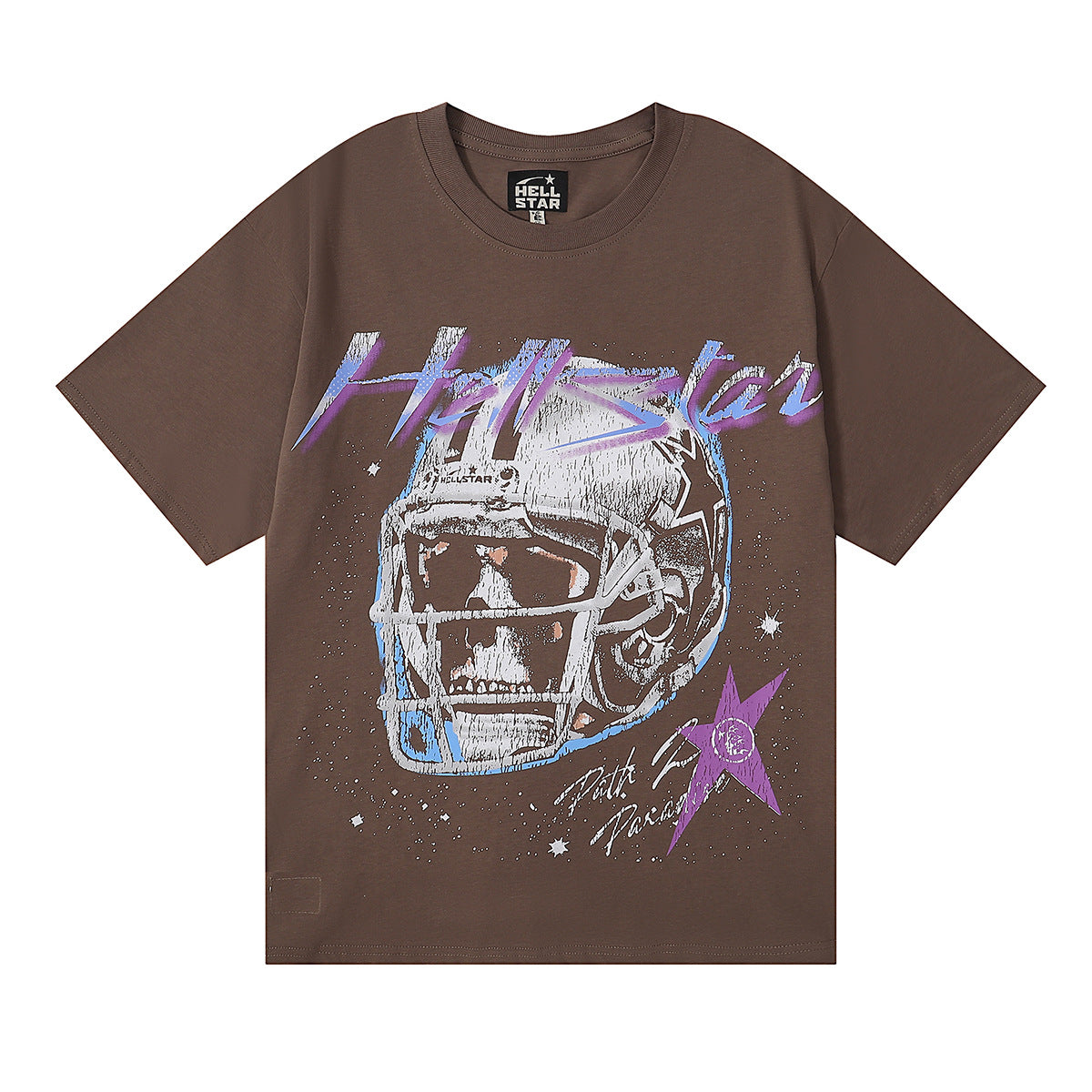 HS6001-1 Hellstar 100% cotton NFC short T shirt  for men
