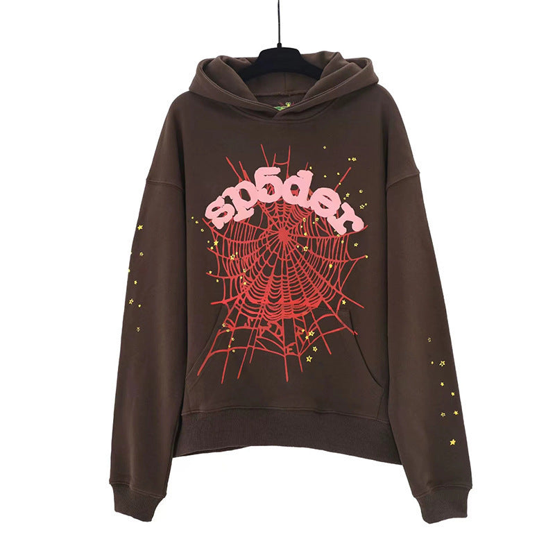 Top 430gsm Sp5der Hoodies 100% Cotton Hoodie for men and women
