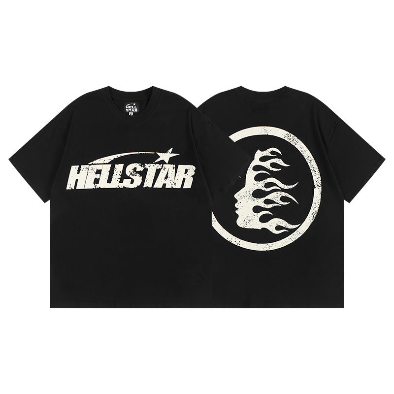 HS6001-1 Hellstar 100% cotton NFC short T shirt  for men