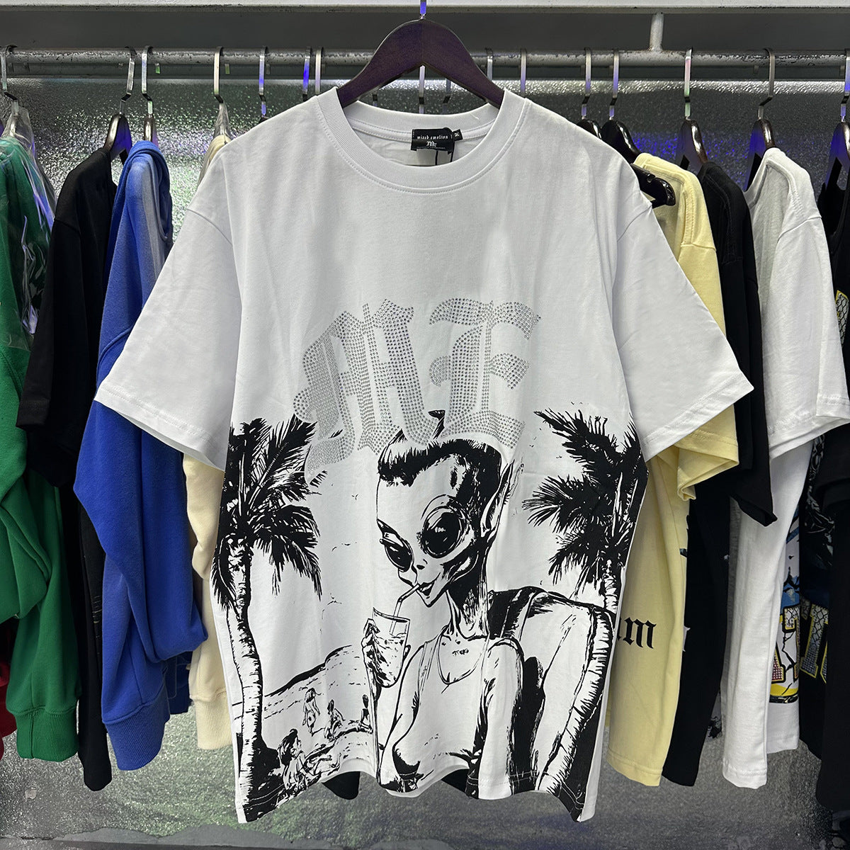 MIXED EMOTION New Brand 100% cotton tee shirts