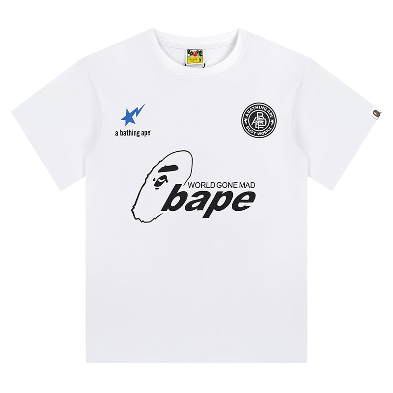 BP2002 Bape original quality 100% cotton street T shirt