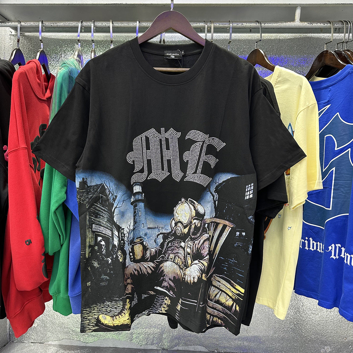 MIXED EMOTION New Brand 100% cotton tee shirts