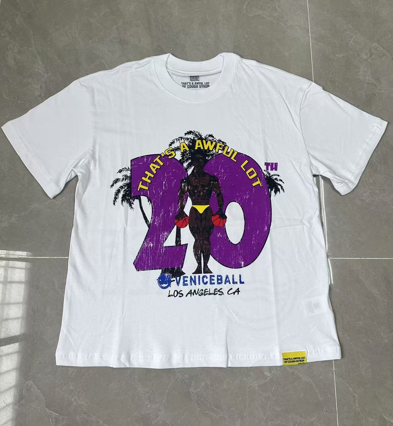 ALOCS 9001 THAT'S A AWFUL LOT OF COUGH SYRUP pure cotton T-shirt