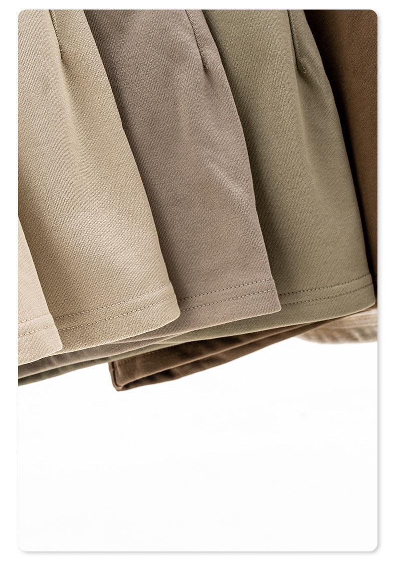 Be Men's 2024 Heavy Fog Teen Fashion Brand Men's Loose Cropped Pants Men's Sports Casual Shorts Summer