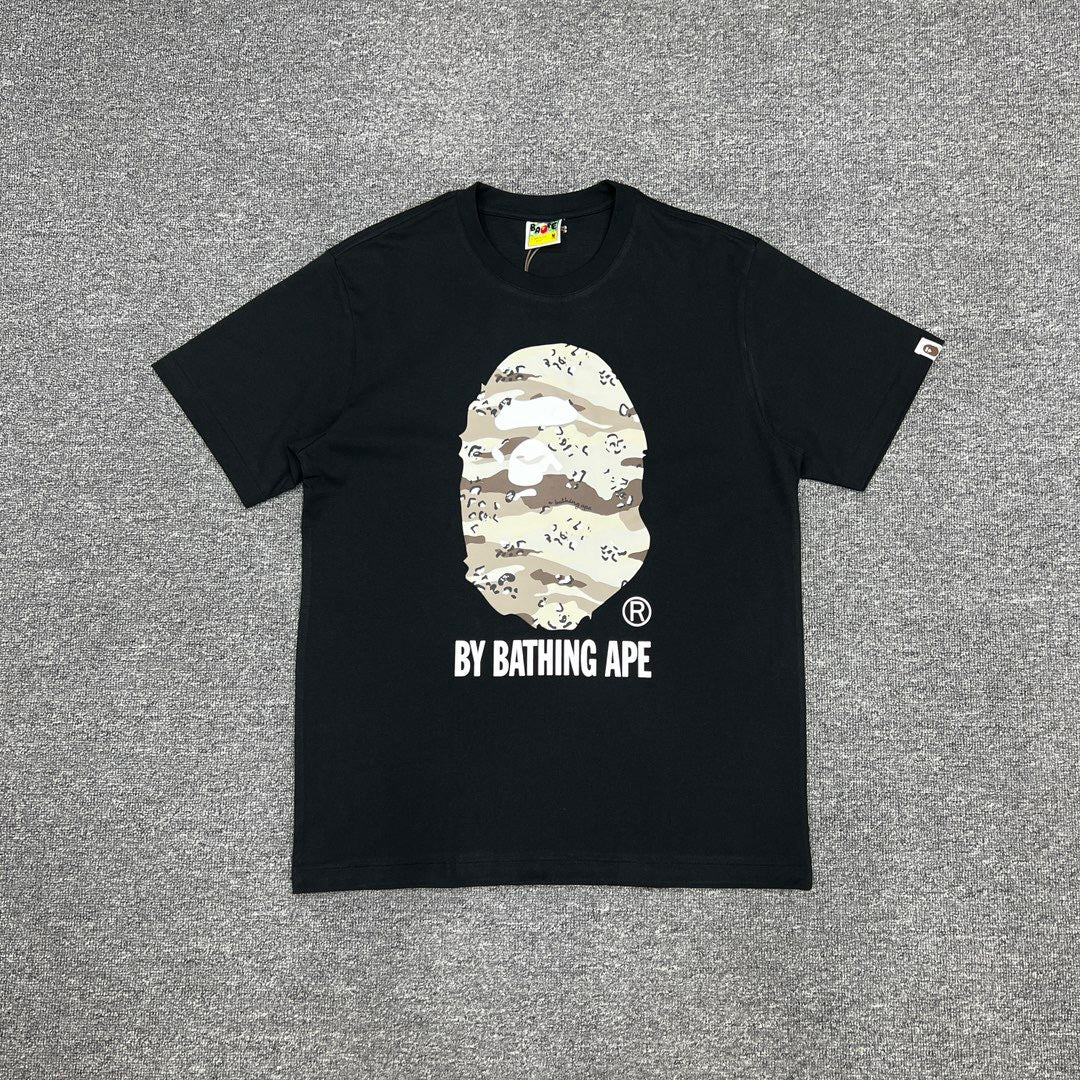 Bape 100% cotton Plus Size loose Cotton Round Neck T-Shirt