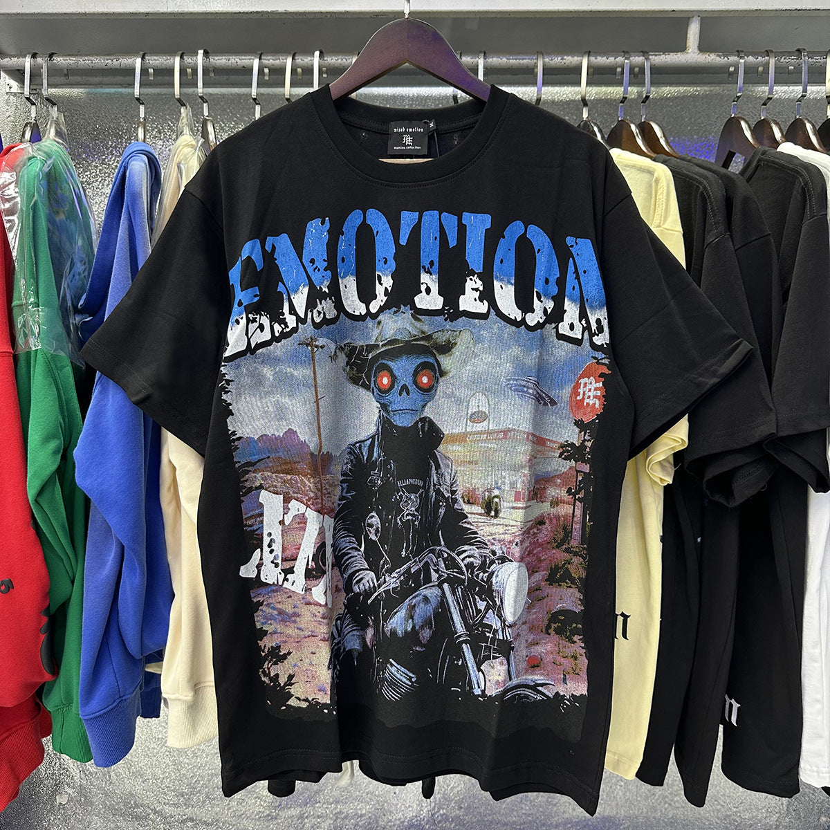 MIXED EMOTION New Brand 100% cotton tee shirts