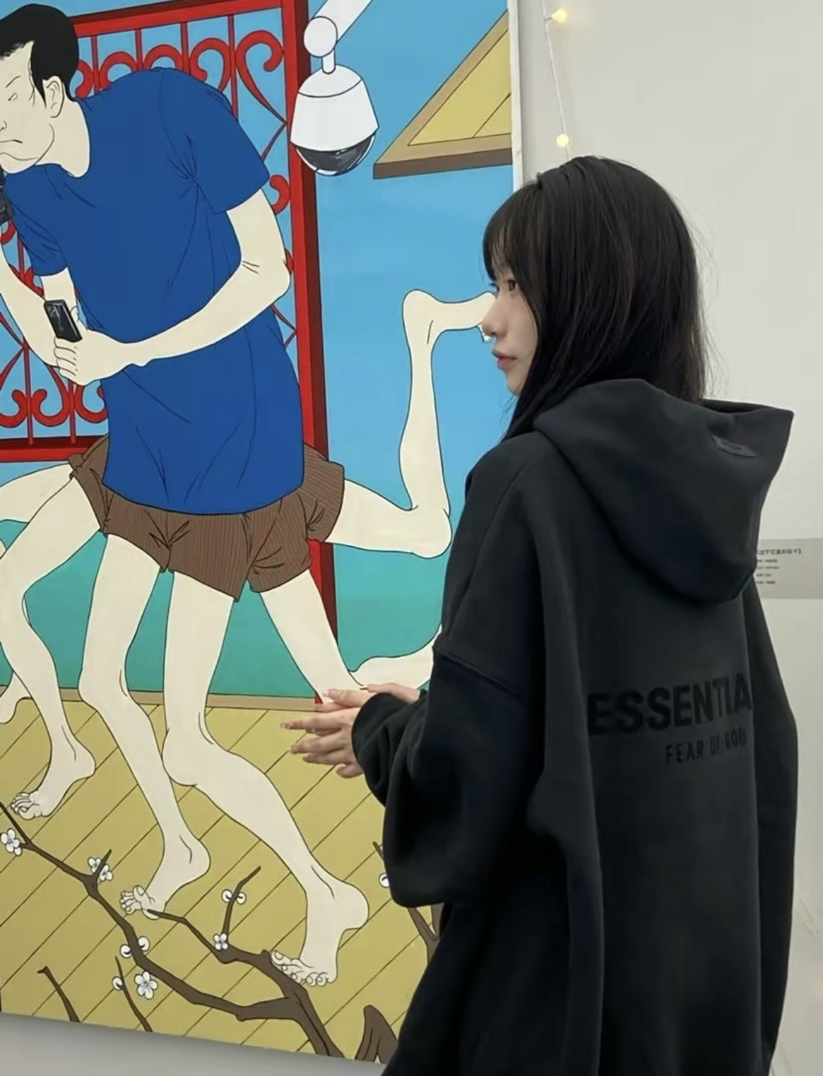 Top 1:1 Stock X Essentials Fog Fleece Thermal Hoodie Hoodie