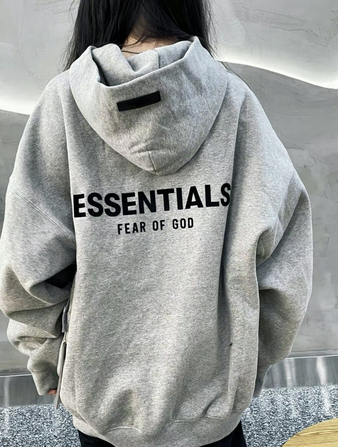 Top 1:1 Stock X Essentials Fog Fleece Thermal Hoodie Hoodie