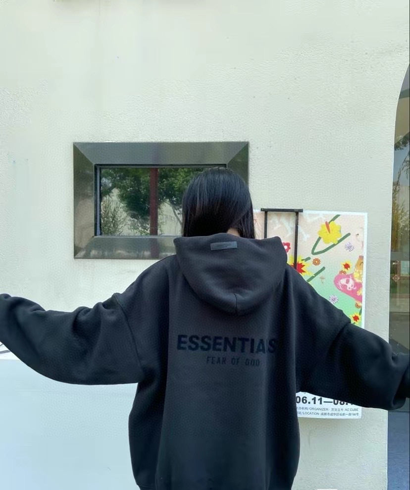 Top 1:1 Stock X Essentials Fog Fleece Thermal Hoodie Hoodie